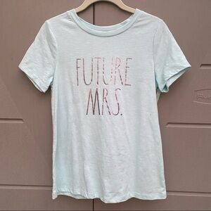 Rae Dunn Future Mrs T-Shirt | Getting Married Engagement Shirt XS